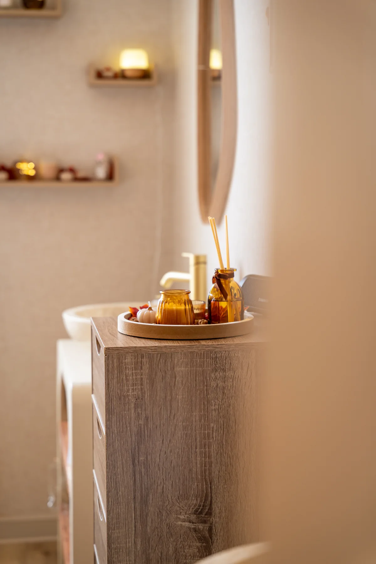 Détails de la décoration de l’institut
